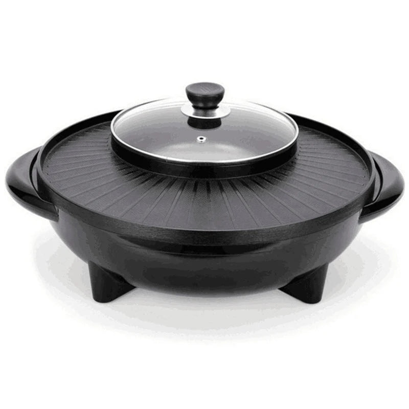 Electric Hot Pot 5–6L Capacity Aluminum Liner 5-Speed