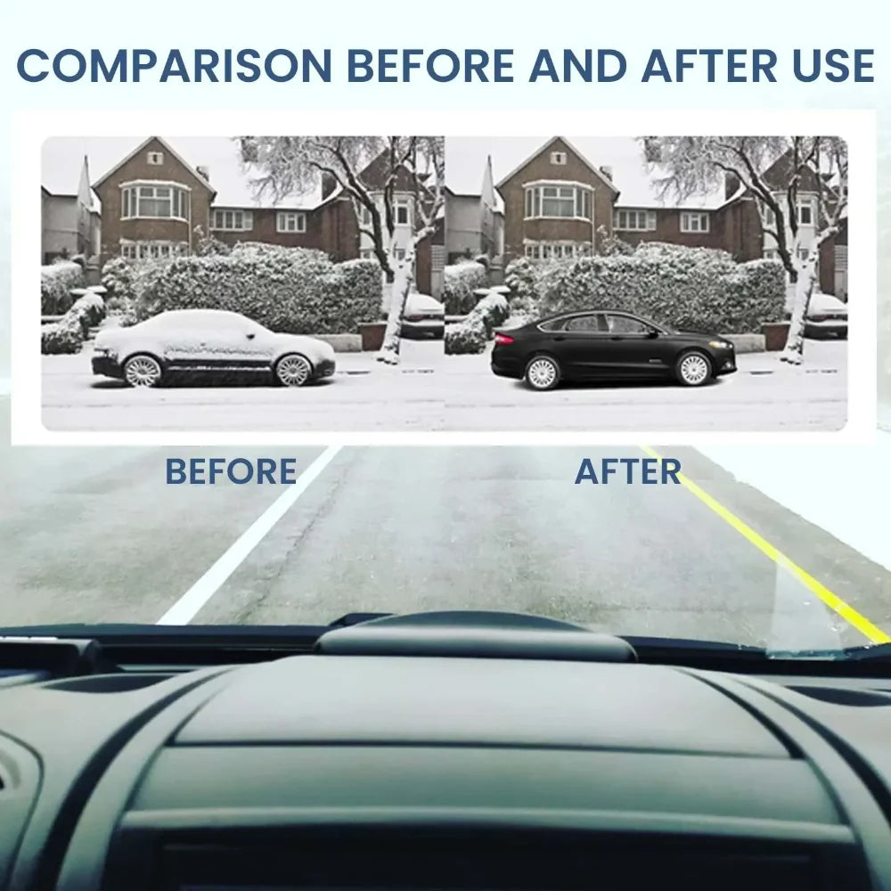 Electric Ice Scraper 12V Plug-In Fast Ice Removal
