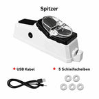 Electric Knife Sharpener USB Rechargeable Protective Cover