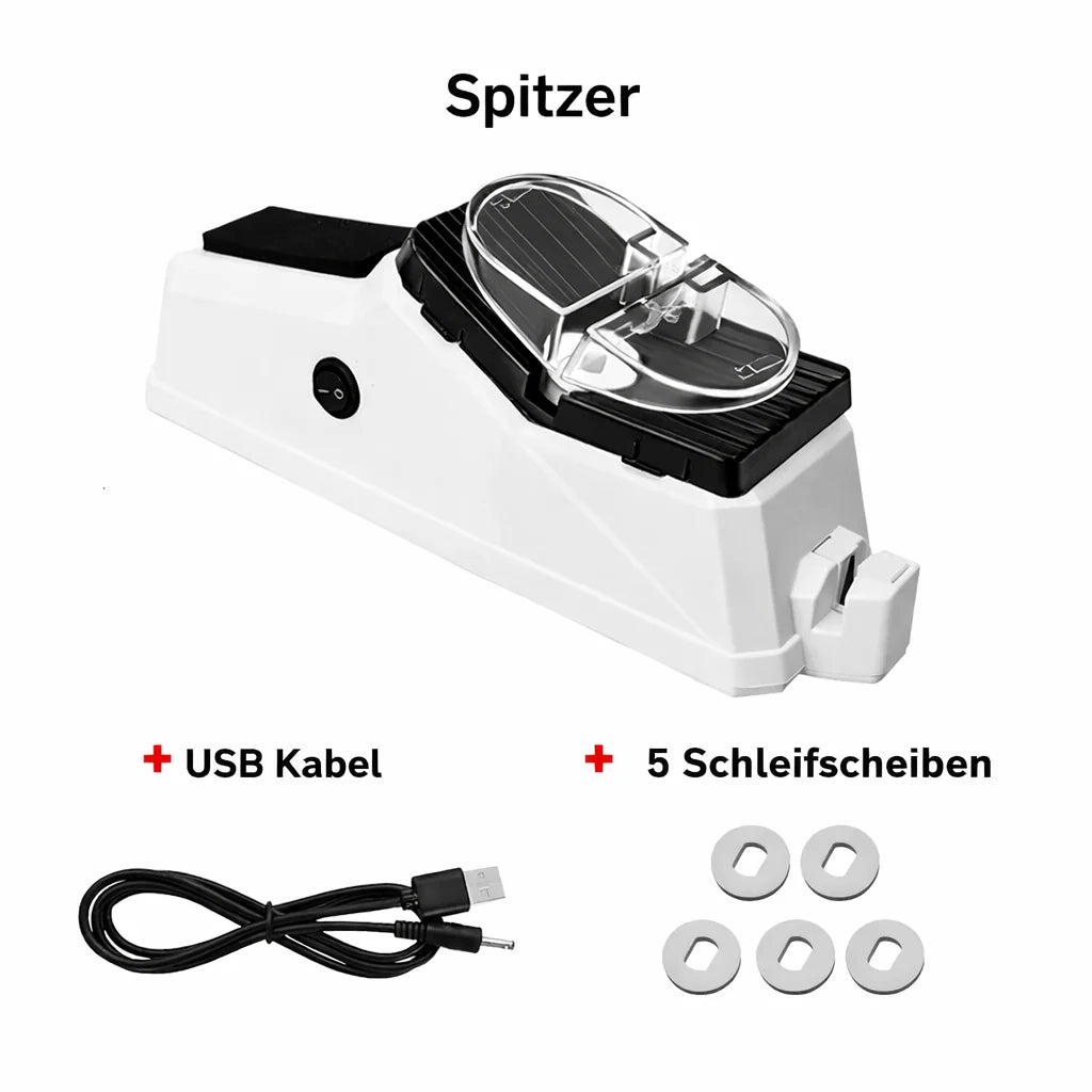 Electric Knife Sharpener USB Rechargeable Protective Cover