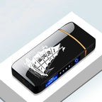 Electric Lighter Windproof Double-Arc Touch Sensor USB Rechargeable