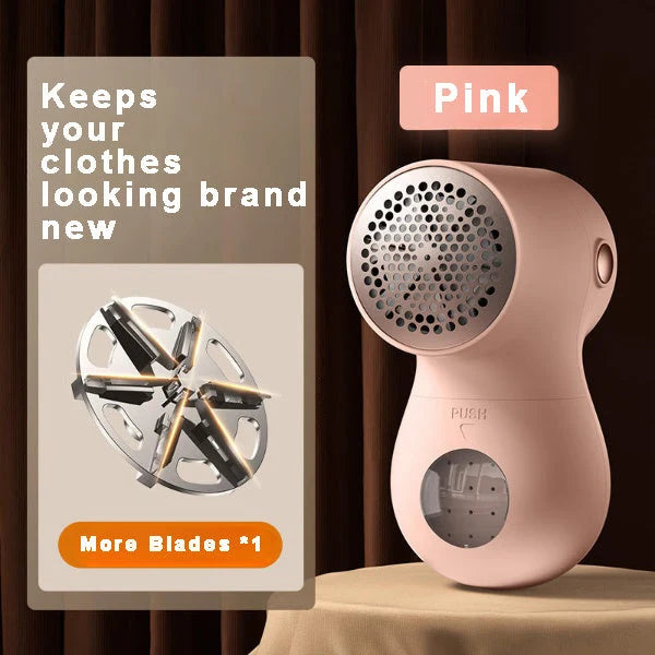 Electric Lint Remover USB Rechargeable Stainless Steel Blades