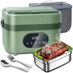 Electric Lunch Box Cordless 18000mAh Stainless Steel Tray