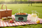 Electric Lunch Box Cordless 18000mAh Stainless Steel Tray