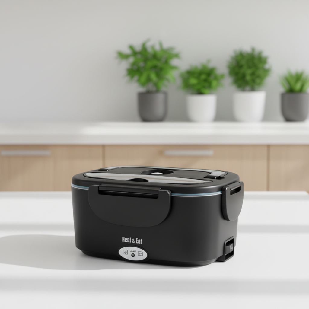 Electric Lunch Box Removable Stainless Steel Leak-Resistant 1.5 L