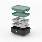 Electric Lunch Box Removable Stainless Steel Leak-Resistant 1.5 L
