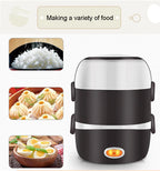Electric Lunch Box USB-Powered Food-Grade & Non-Stick