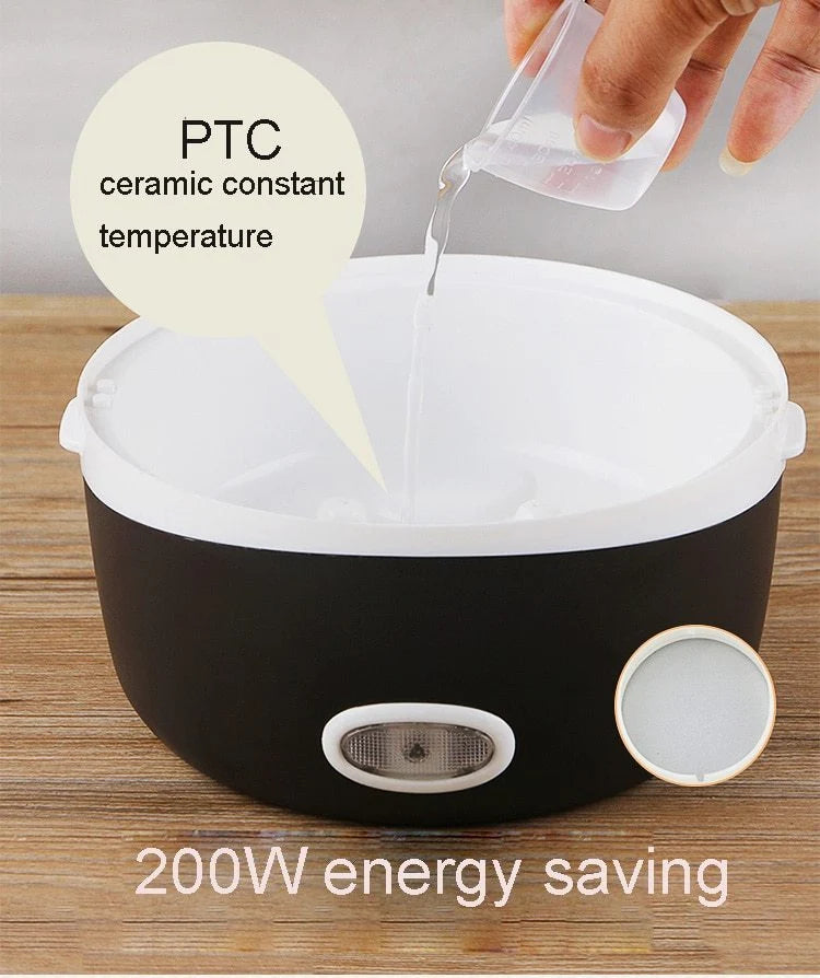 Electric Lunch Box USB-Powered Food-Grade & Non-Stick