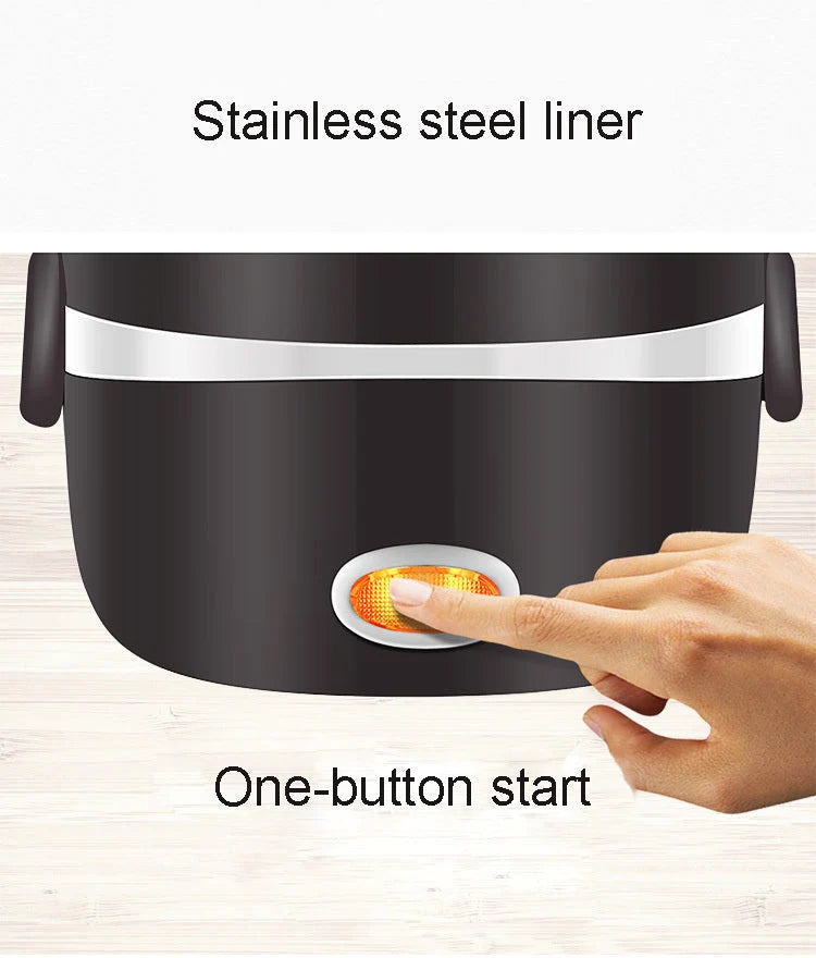 Electric Lunch Box USB-Powered Food-Grade & Non-Stick
