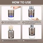 Electric Makeup Brush Cleaner Sonic Vibration Compact Storage Case