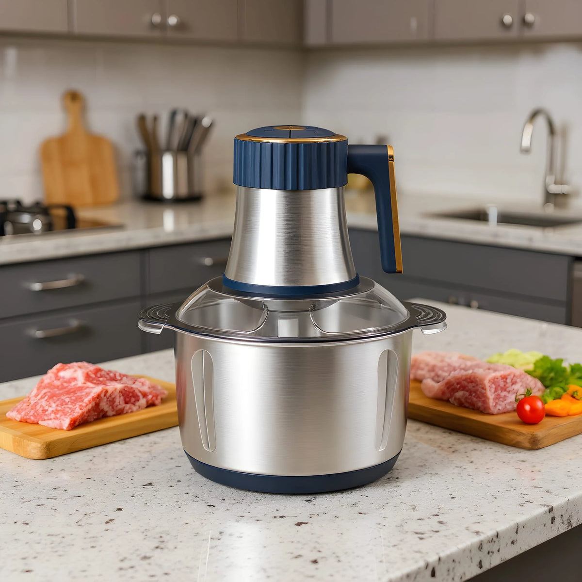 Electric Meat Grinder 500W 5L Stainless Steel