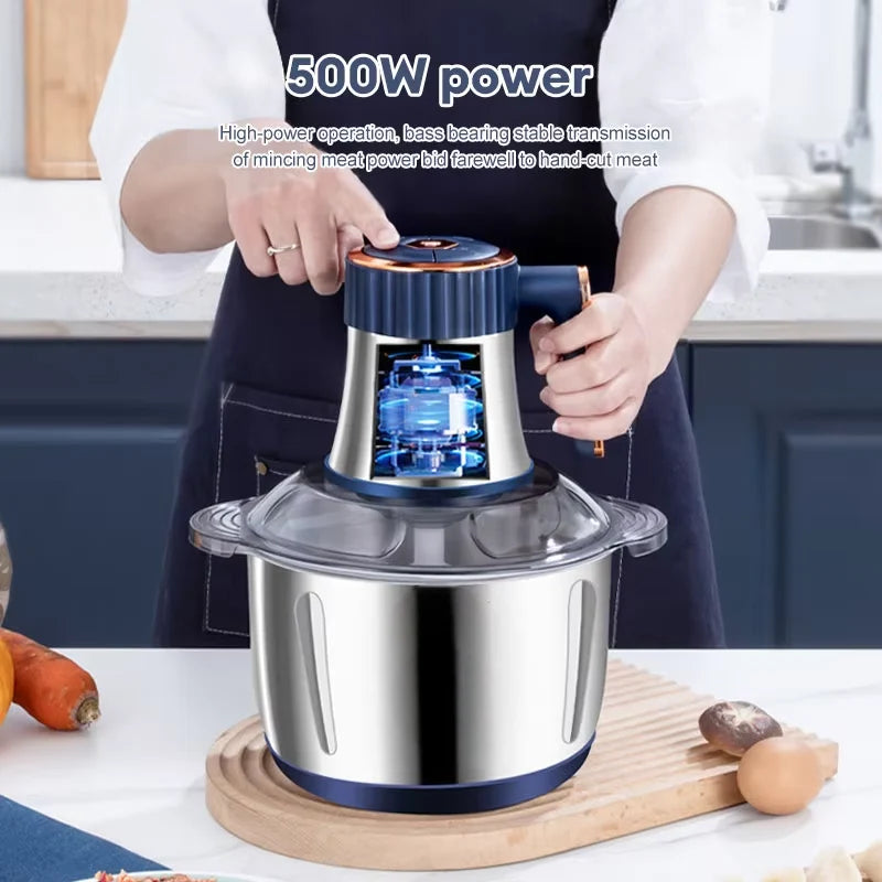 Electric Meat Grinder 500W 5L Stainless Steel