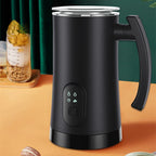 Electric Milk Frother Automatic Hot & Cold Stainless Steel