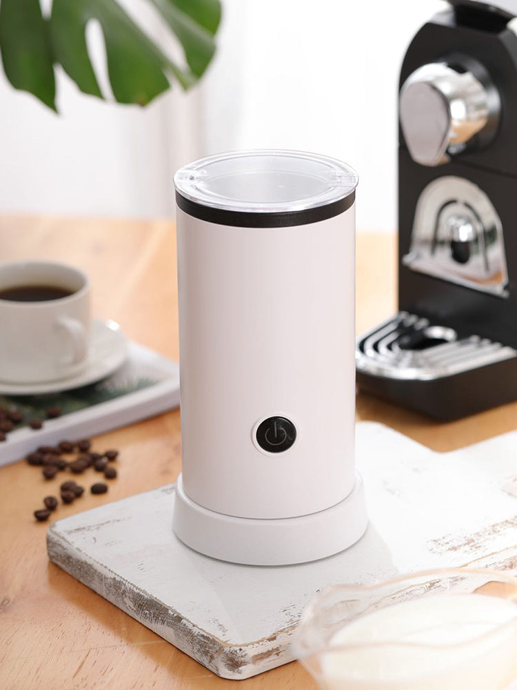 Electric Milk Frother Magnetic Whirlpool 260ml Detachable Cup