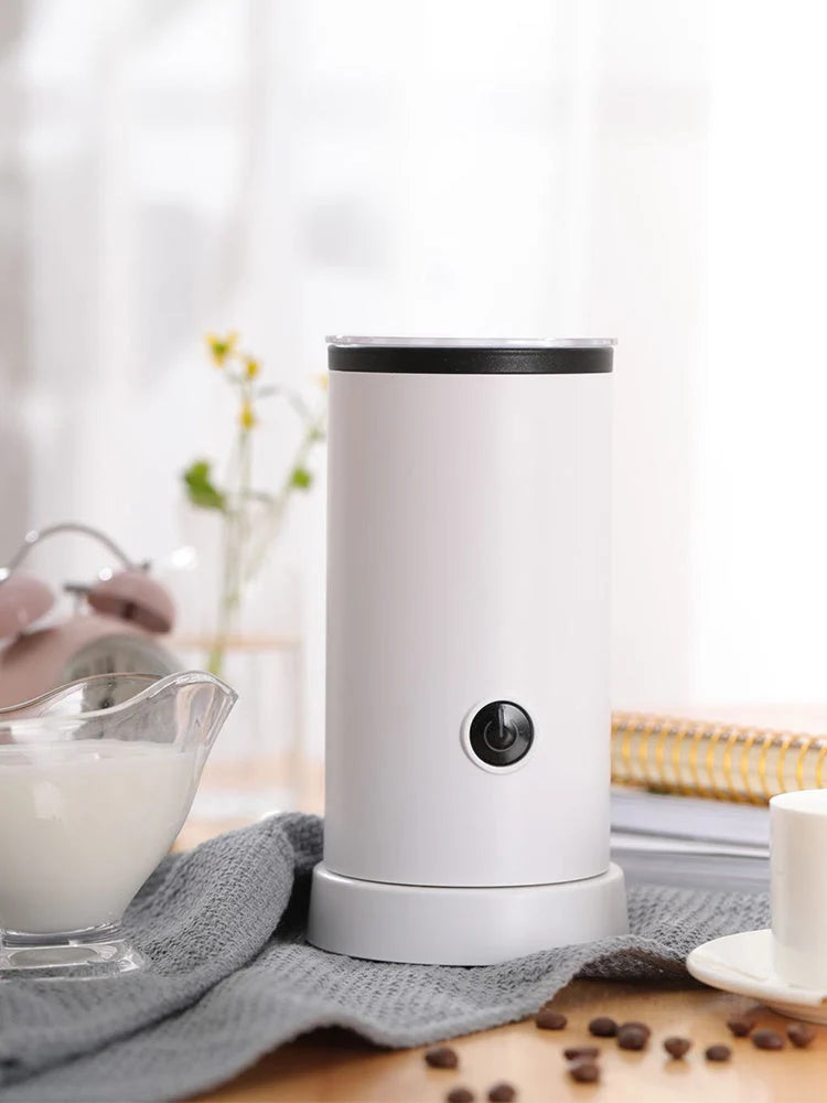 Electric Milk Frother Magnetic Whirlpool Quiet 260 mL