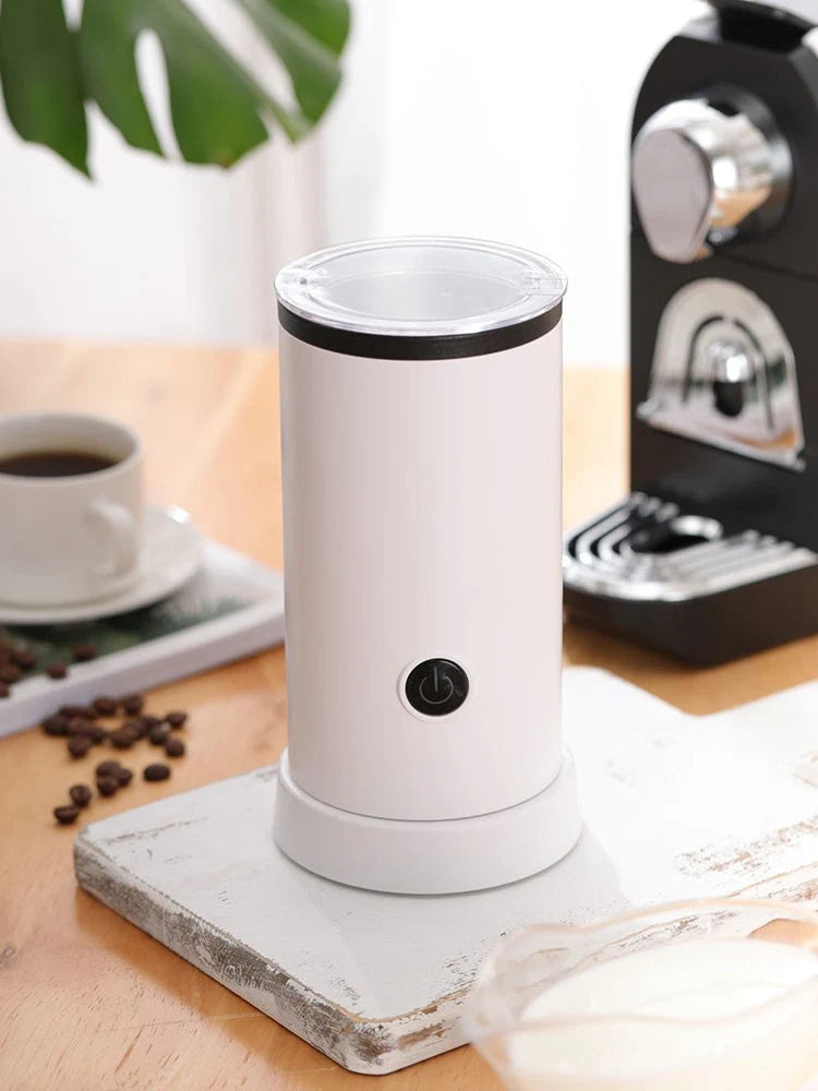 Electric Milk Frother Magnetic Whirlpool Quiet 260 mL