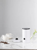 Electric Milk Frother Magnetic Whirlpool Quiet 260 mL