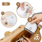 Electric Nail Clipper Dual-Speed Cordless Rechargeable
