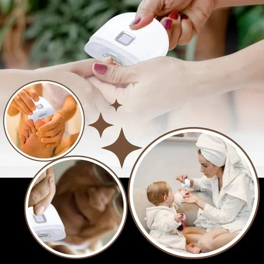 Electric Nail Clipper Rechargeable Dual-Speed Grinder