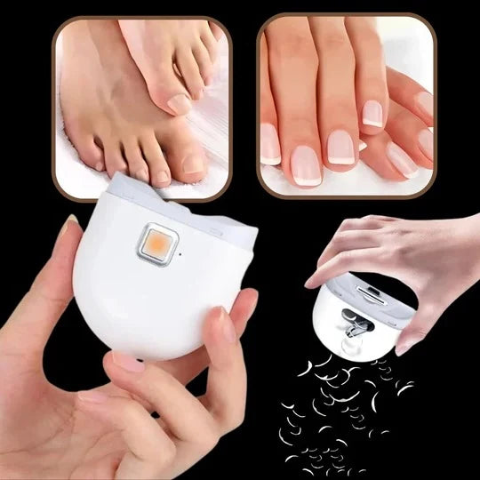 Electric Nail Clipper Rechargeable Dual-Speed Grinder