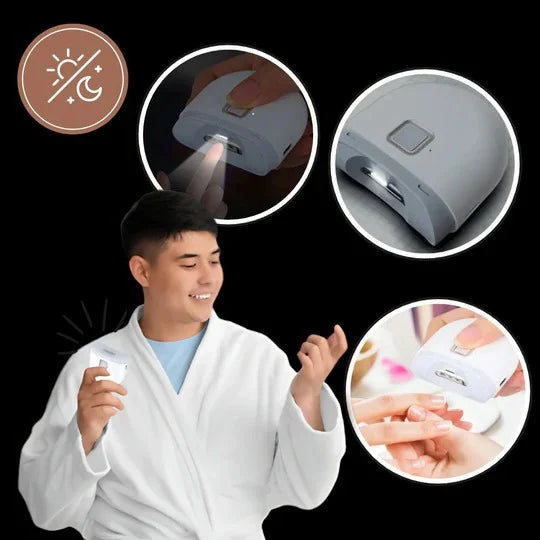 Electric Nail Clipper Rechargeable Dual-Speed Grinder