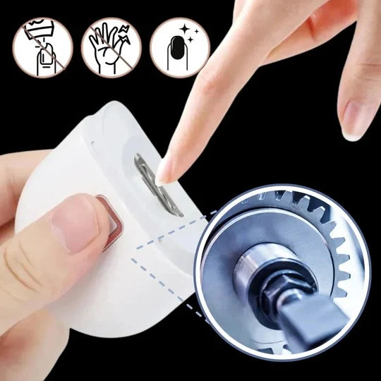 Electric Nail Clipper Rechargeable Dual-Speed Grinder
