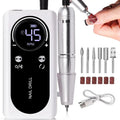 Electric Nail Drill 45,000 RPM USB-C Aluminum Handpiece