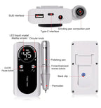 Electric Nail Drill 45,000 RPM USB-C Aluminum Handpiece