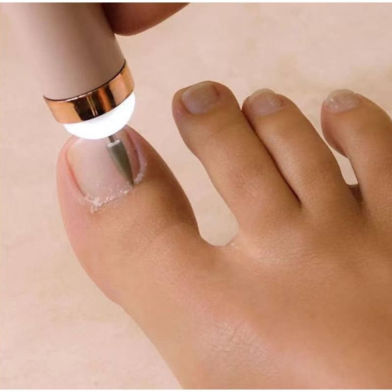 Electric Nail File Cordless Rechargeable 5 Bits LED Light