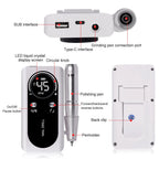Electric Nail File Rechargeable USB Low-Noise 45000 RPM
