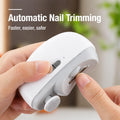 Electric Nail Trimmer 3-in-1 Clipping Filing Polishing