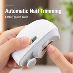 Electric Nail Trimmer 3-in-1 Clipping Filing Polishing