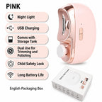 Electric Nail Trimmer 3-in-1 Clipping Filing Polishing
