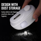 Electric Nail Trimmer 3-in-1 Clipping Filing Polishing