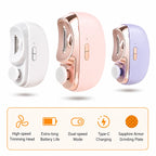 Electric Nail Trimmer 3-in-1 Clipping Filing Polishing