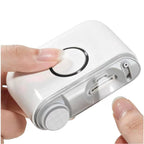Electric Nail Trimmer Dual-Edge Cutter Debris Collector USB Rechargeable