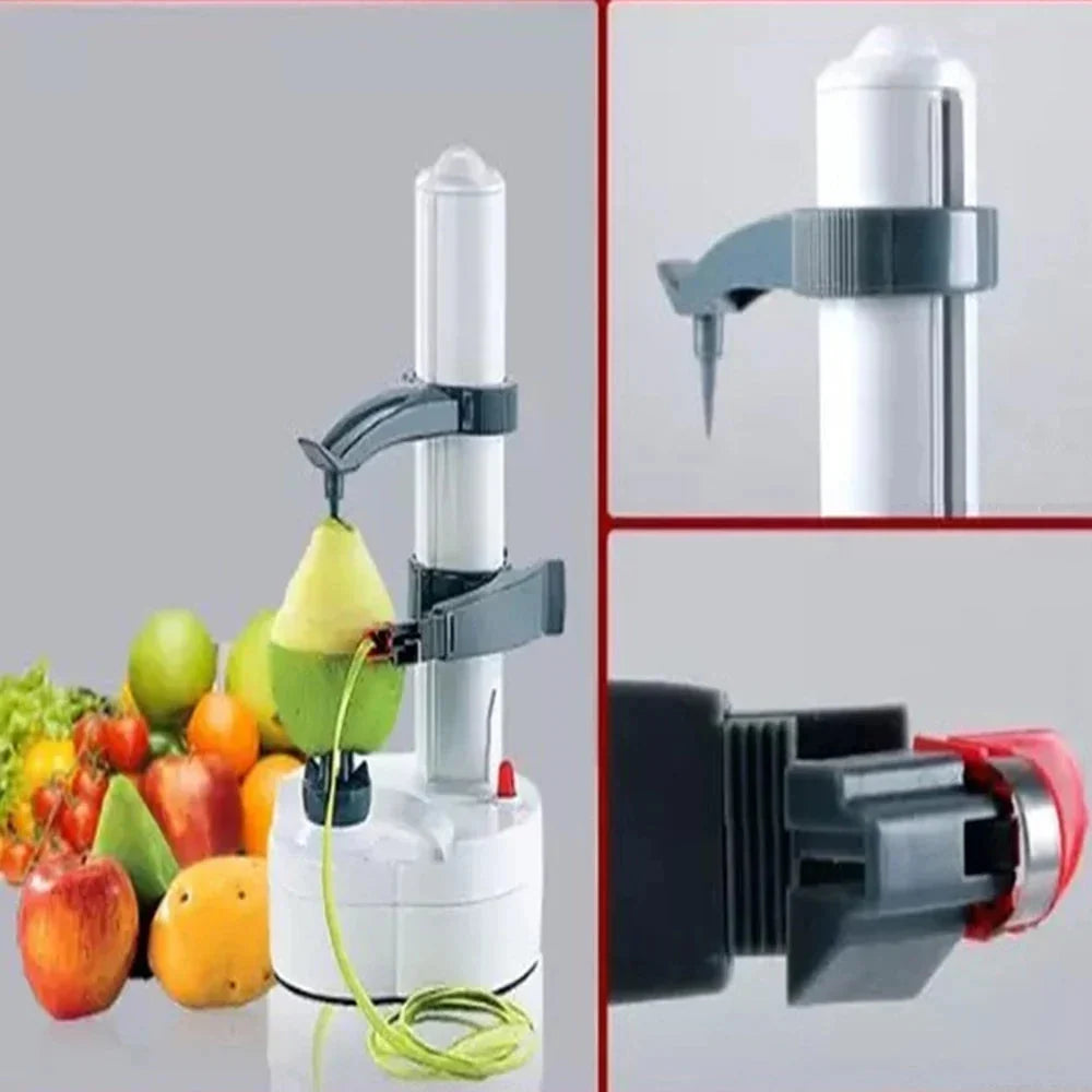 Electric Potato Peeler Automatic Rotary One Button Large Capacity