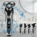 Electric Razor Wet & Dry Waterproof & Rechargeable