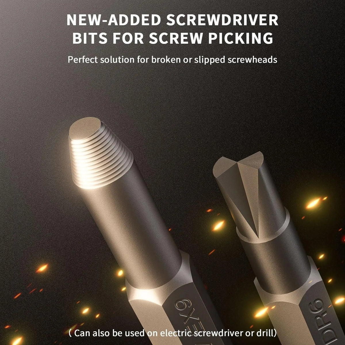 Electric Screwdriver Set 181-Piece Rechargeable Cordless