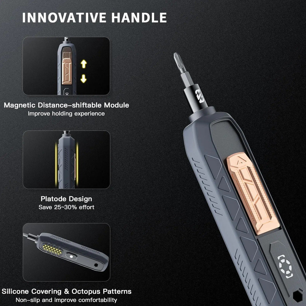 Electric Screwdriver Set 181-Piece Rechargeable Cordless
