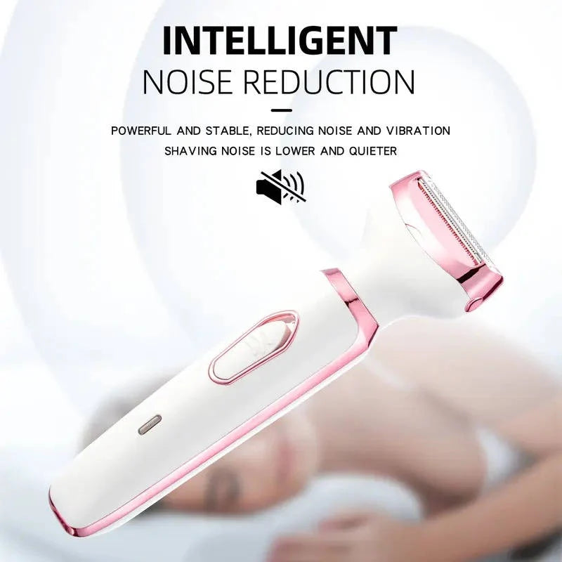 Electric Shaver 4-in-1 Rechargeable & Waterproof