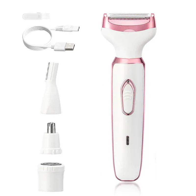 Electric Shaver 4-in-1 Rechargeable Waterproof