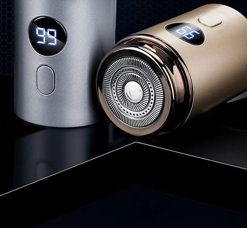 Electric Shaver Compact Rechargeable Precision Blades