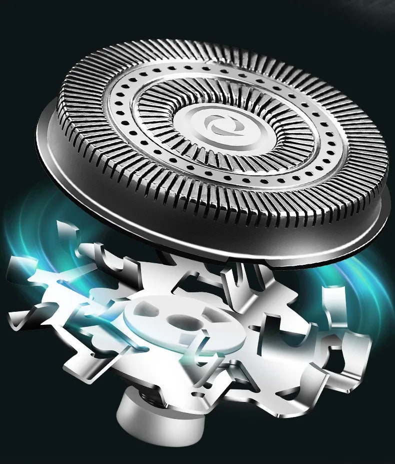 Electric Shaver Compact Rechargeable Precision Blades