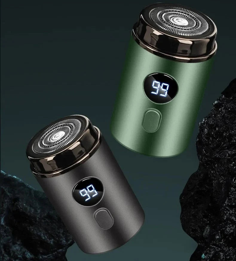 Electric Shaver Compact Rechargeable Precision Blades