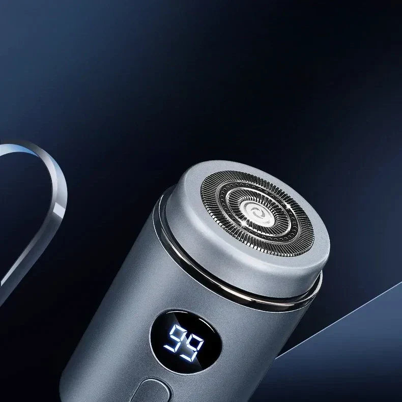 Electric Shaver Compact Rechargeable Precision Blades