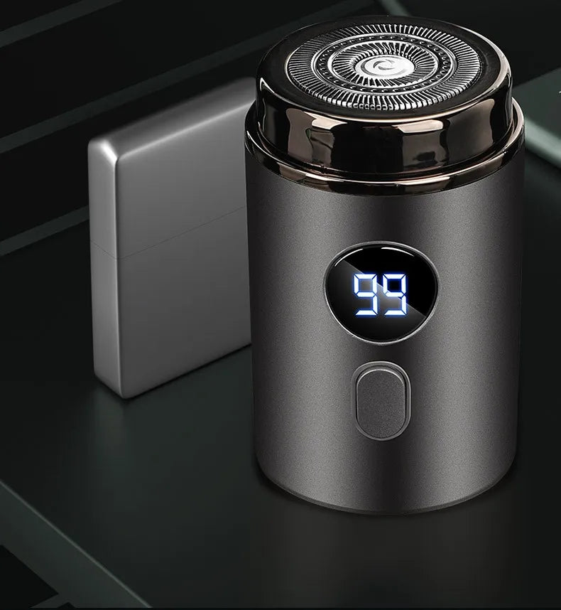 Electric Shaver Compact Rechargeable Precision Blades