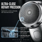 Electric Shaver Compact Waterproof USB Rechargeable