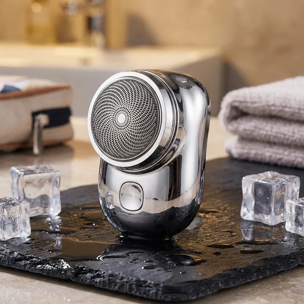 Electric Shaver Compact Waterproof USB Rechargeable