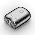 Electric Shaver Dual Floating Rotary Heads Waterproof